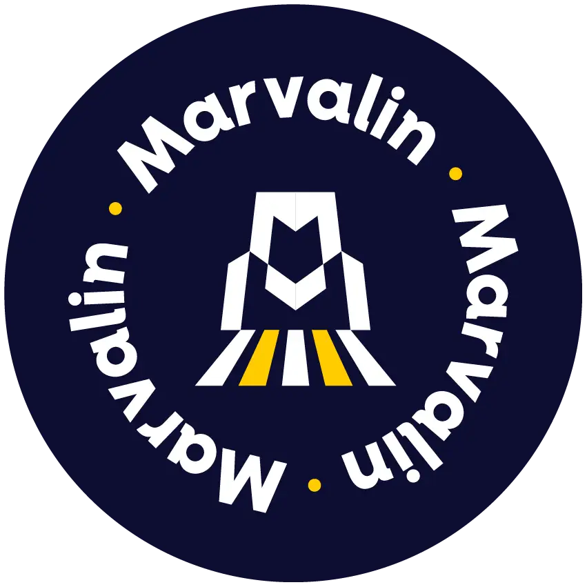 Logo rond Marvalin