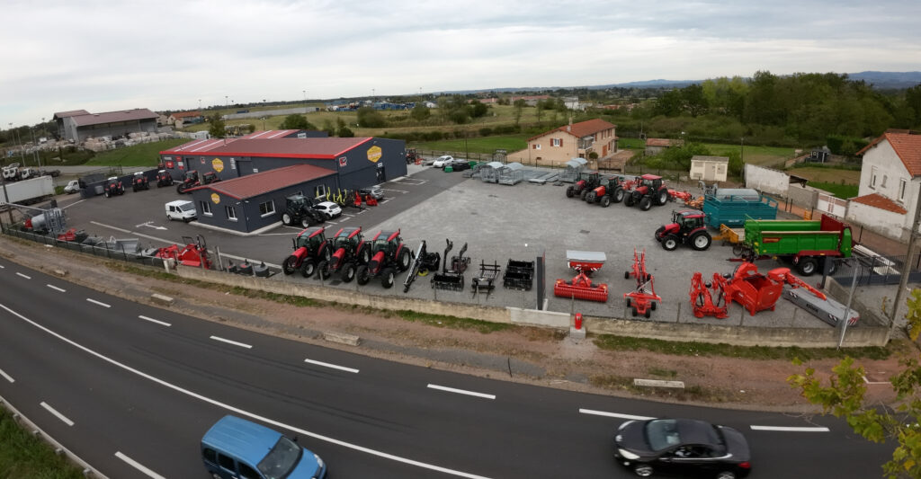 Parc de véhicules et matériel agricole