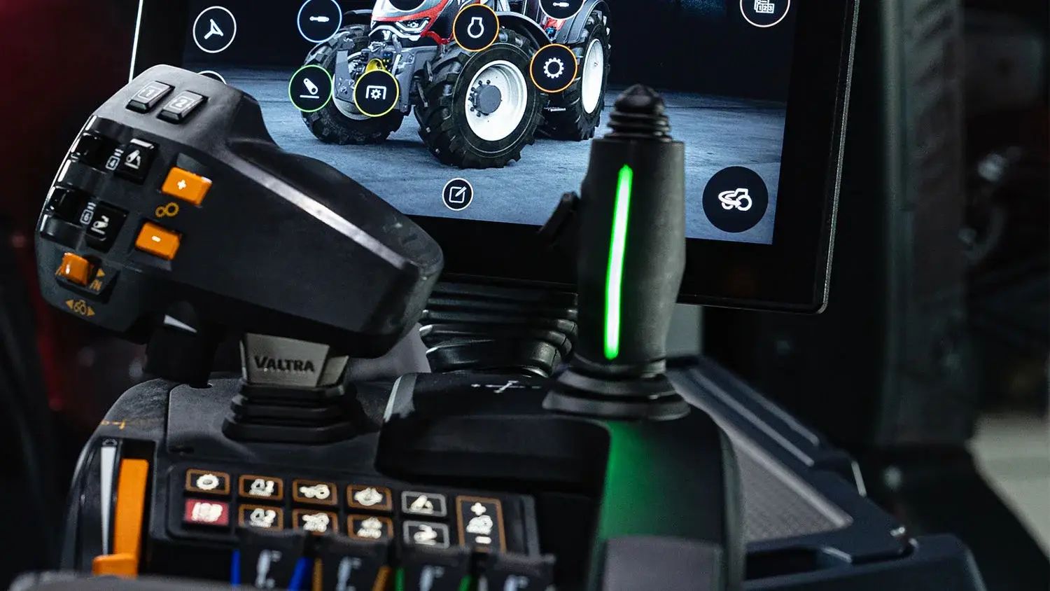 Joystick de commande Valtra nouvelle génération